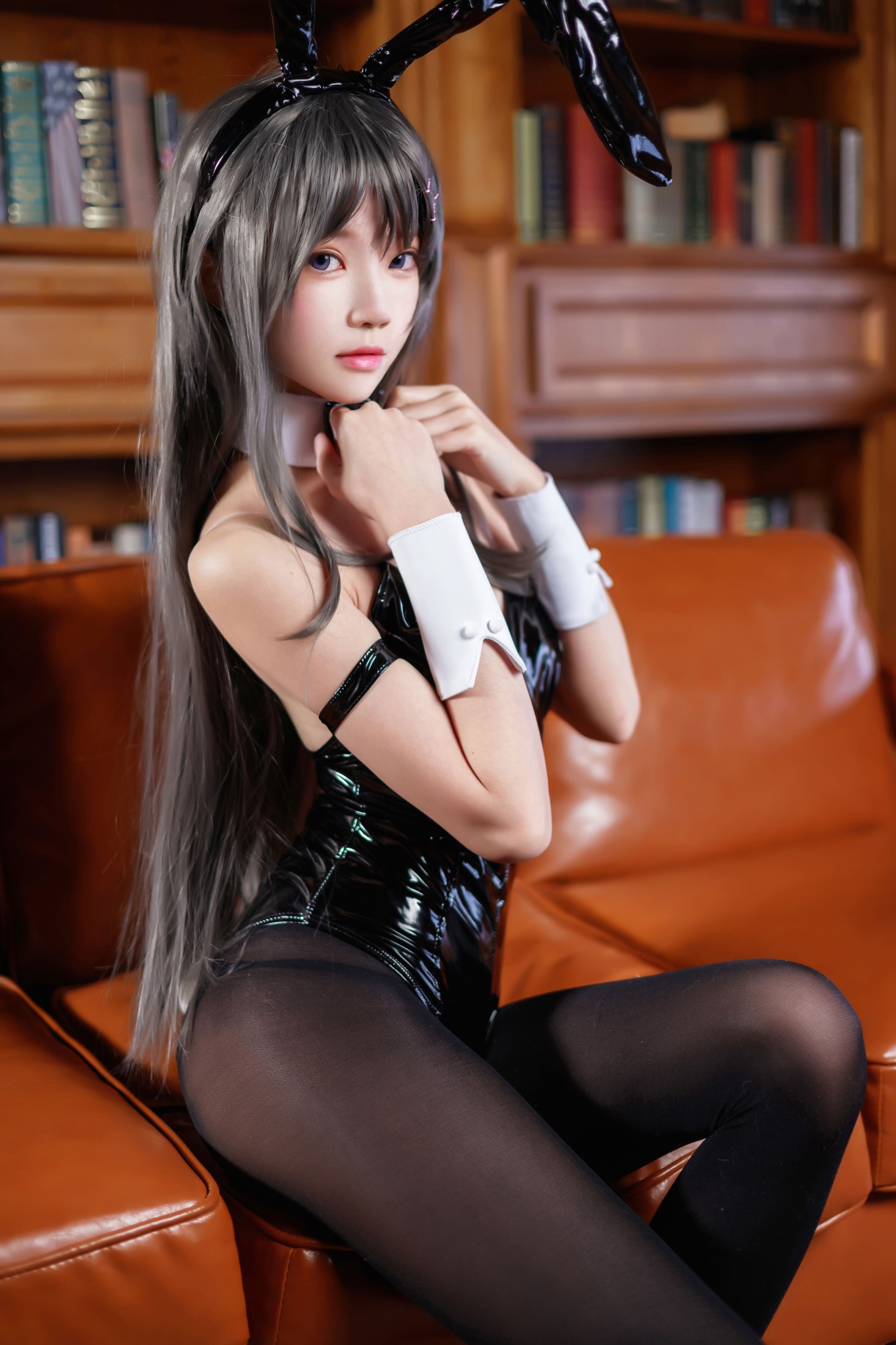 桜桃喵 – 《麻衣学姐cosplay》[22P] 插图4