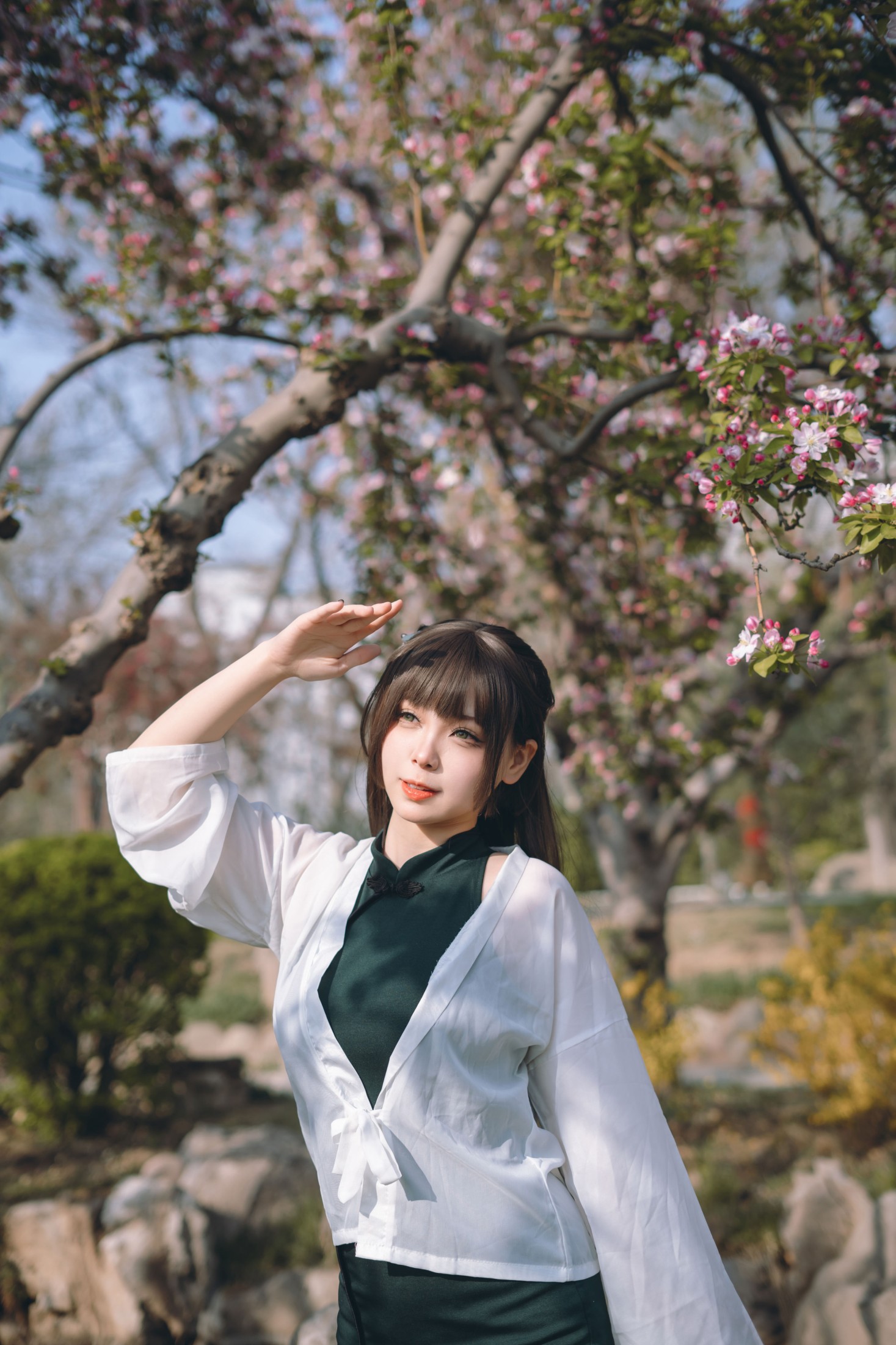 小桃川奈奈 – 《春游之旗袍》[32P] 插图3