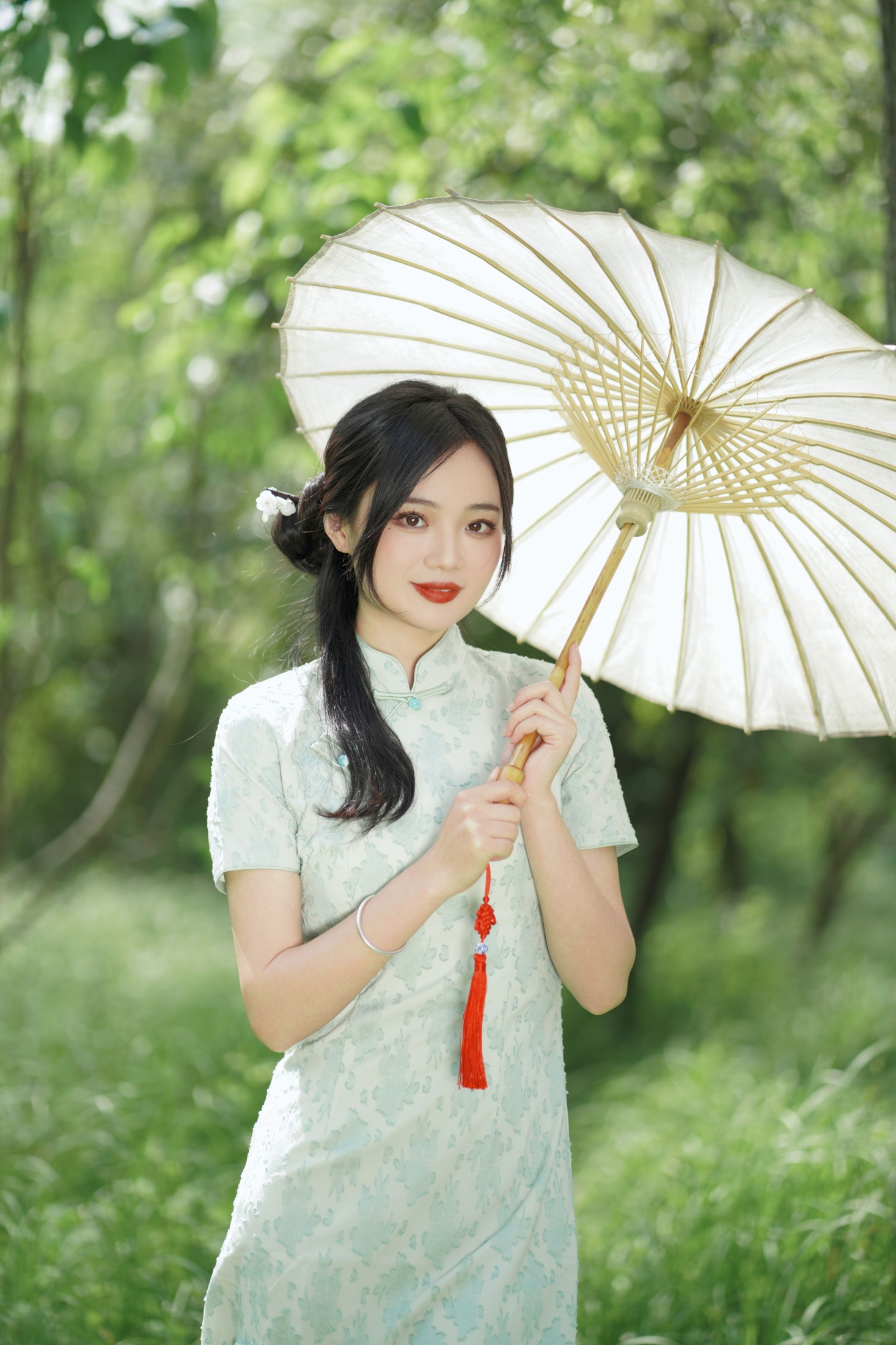小欧O – 《盛夏中的一抹天青色》[23P] 插图3