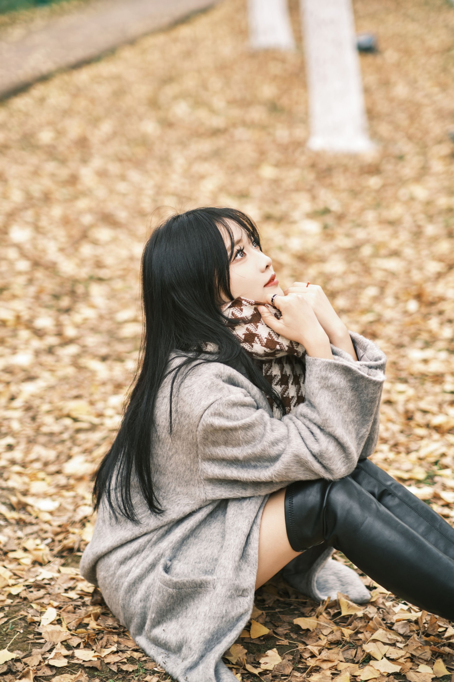 小猫 – 《银杏人像》[25P] 插图5