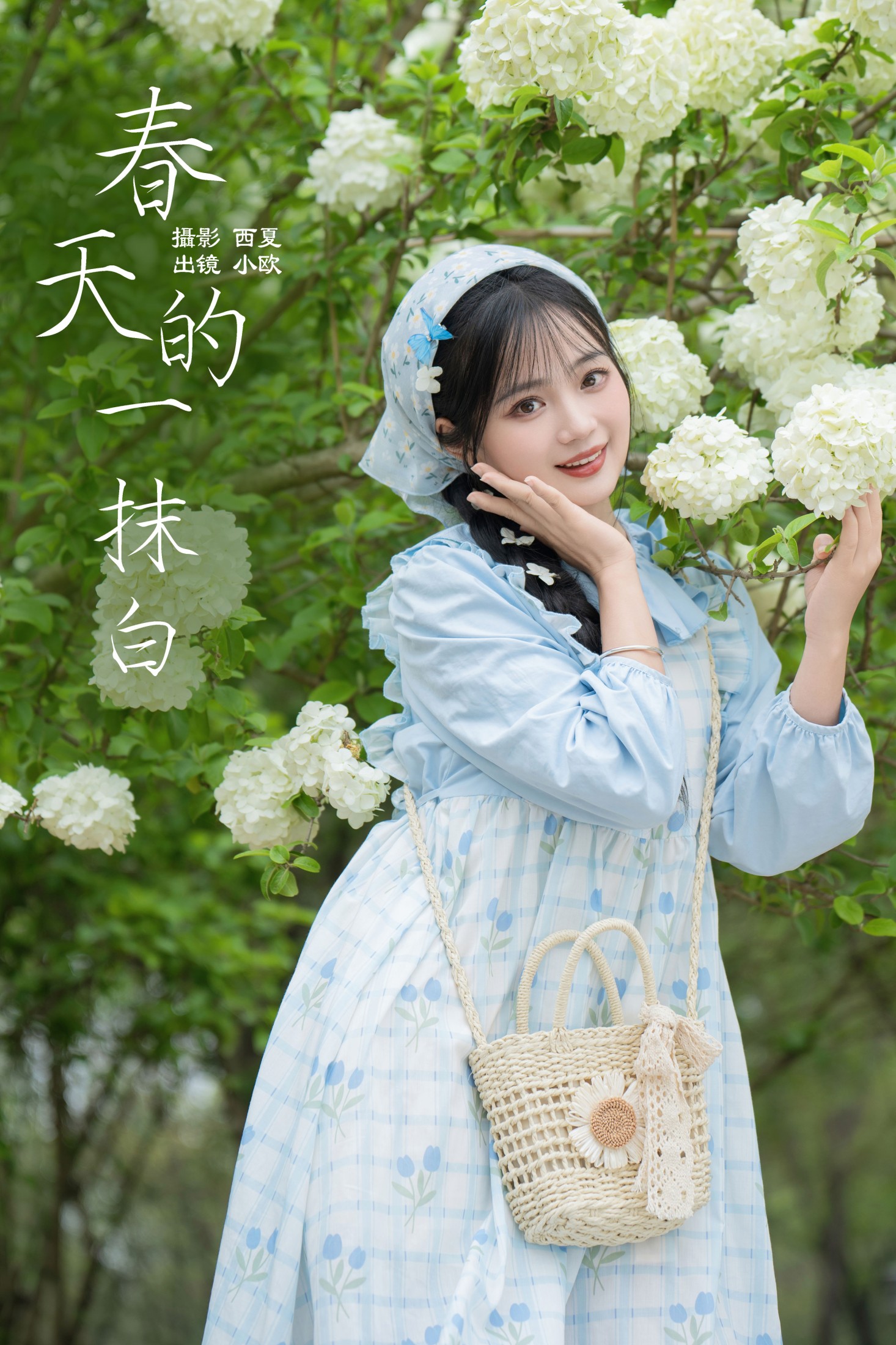 ID7887春天的一抹白 - 妍画集-妍画集