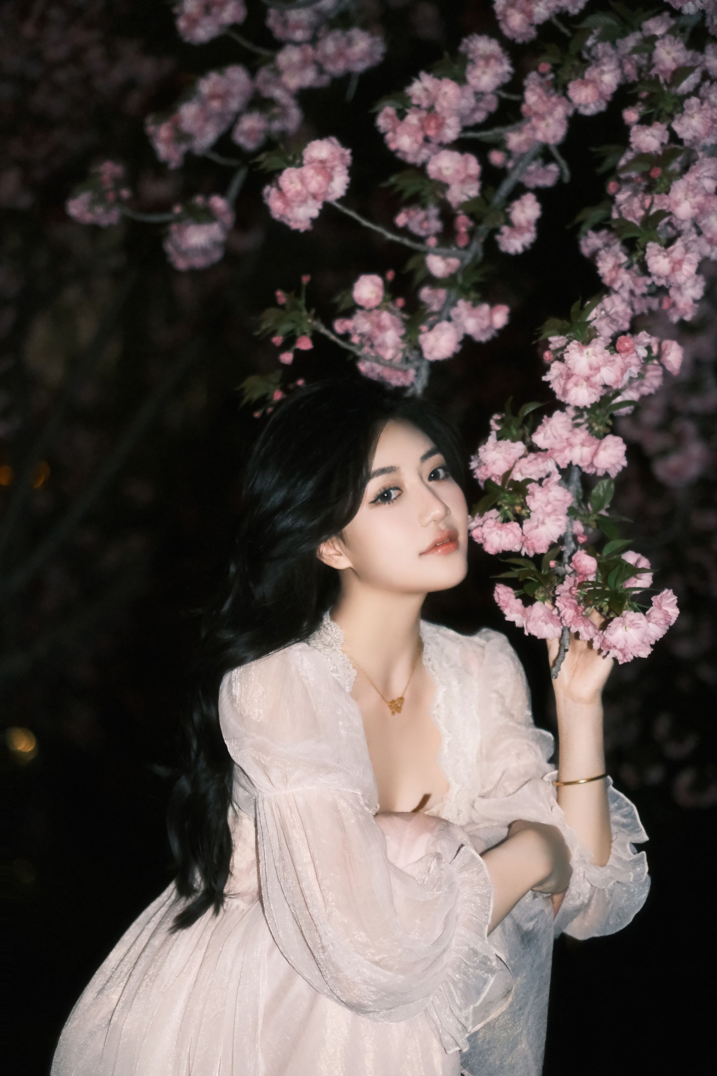 乐怡李Bunny- – 《夜樱》[22P] 插图4