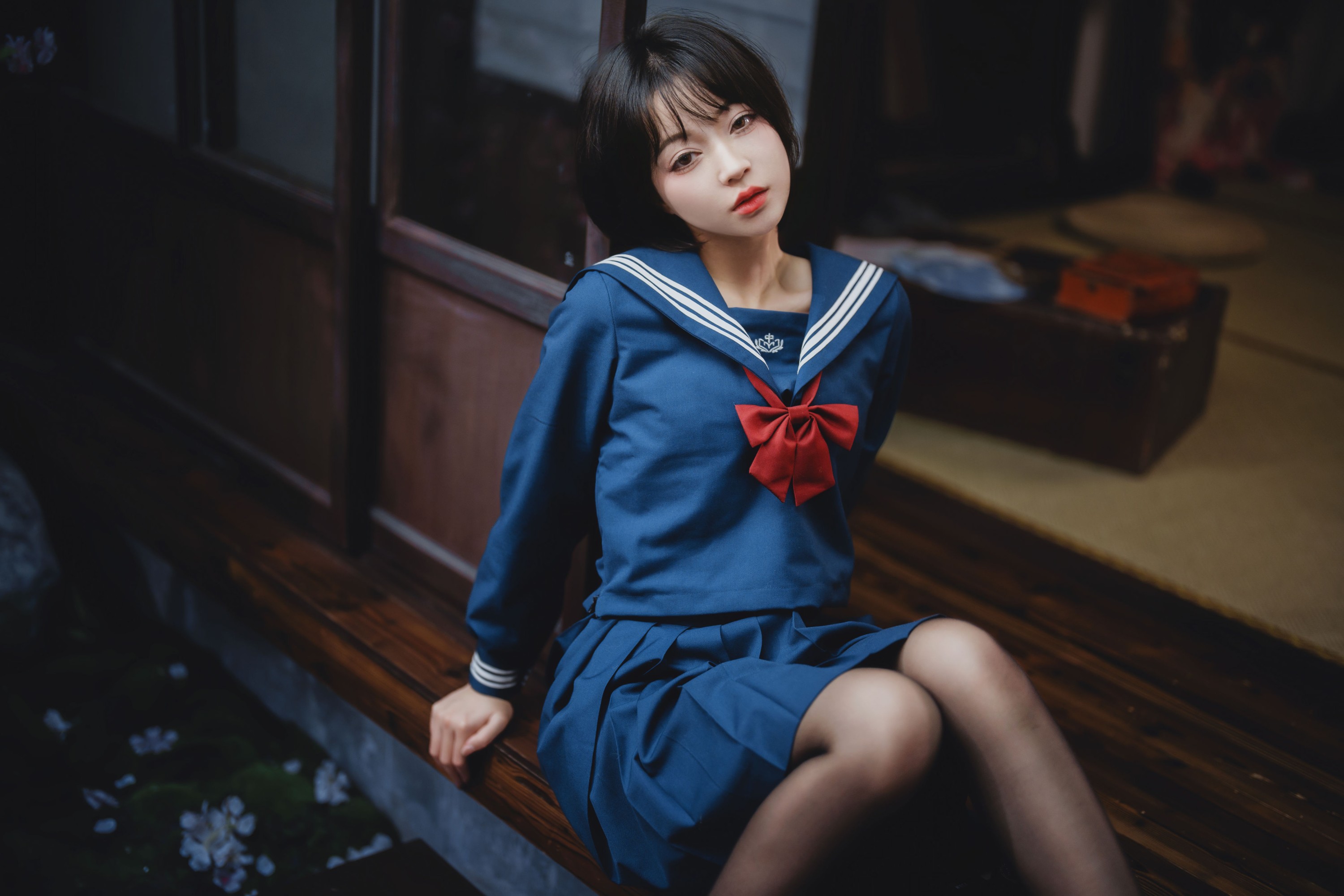 Disexi思宁 – 《制服少女》[22P] 插图3