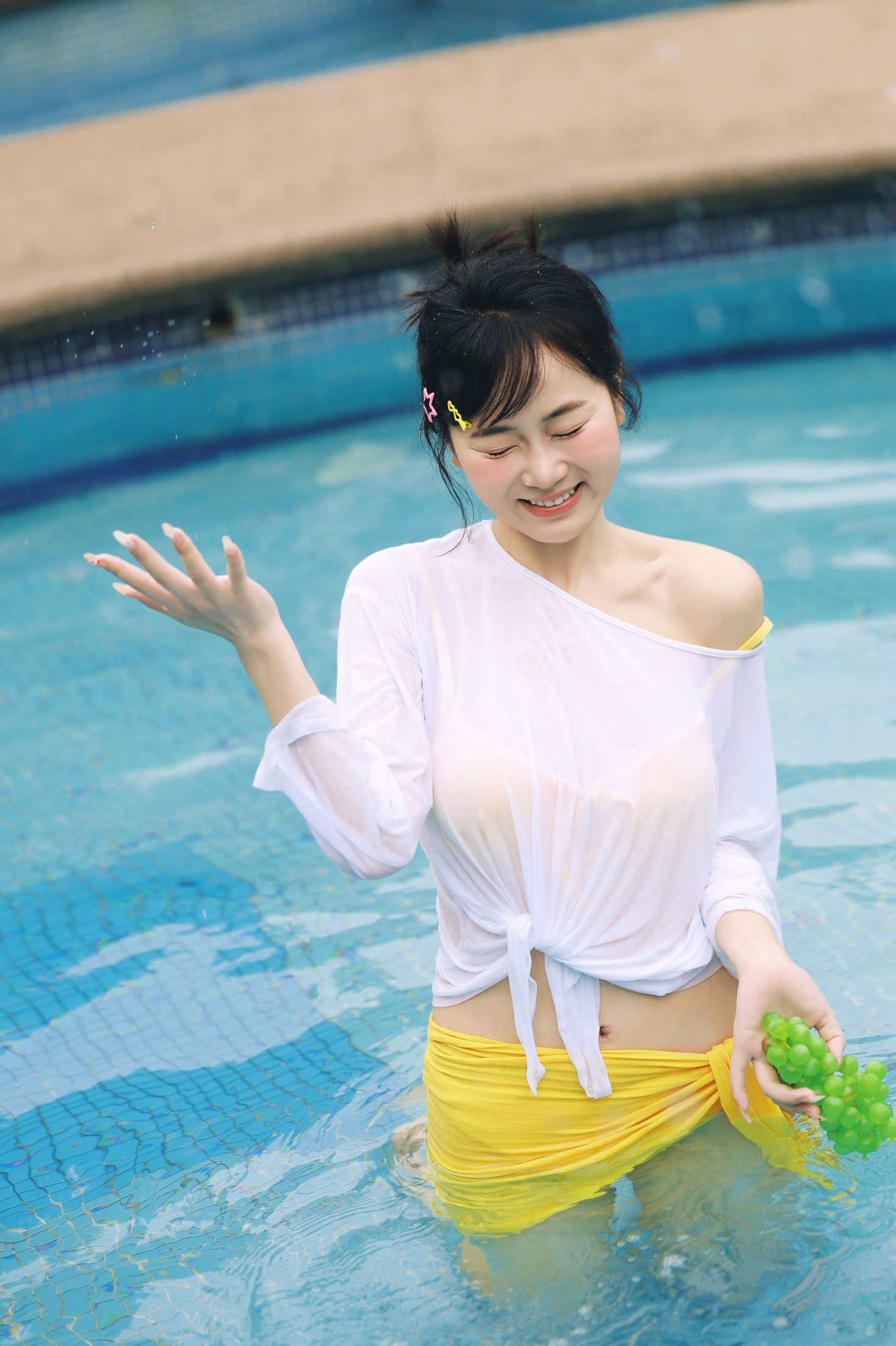 小周今天又圆了_ – 《夏日泳装写真 清凉一夏》[22P] 插图5