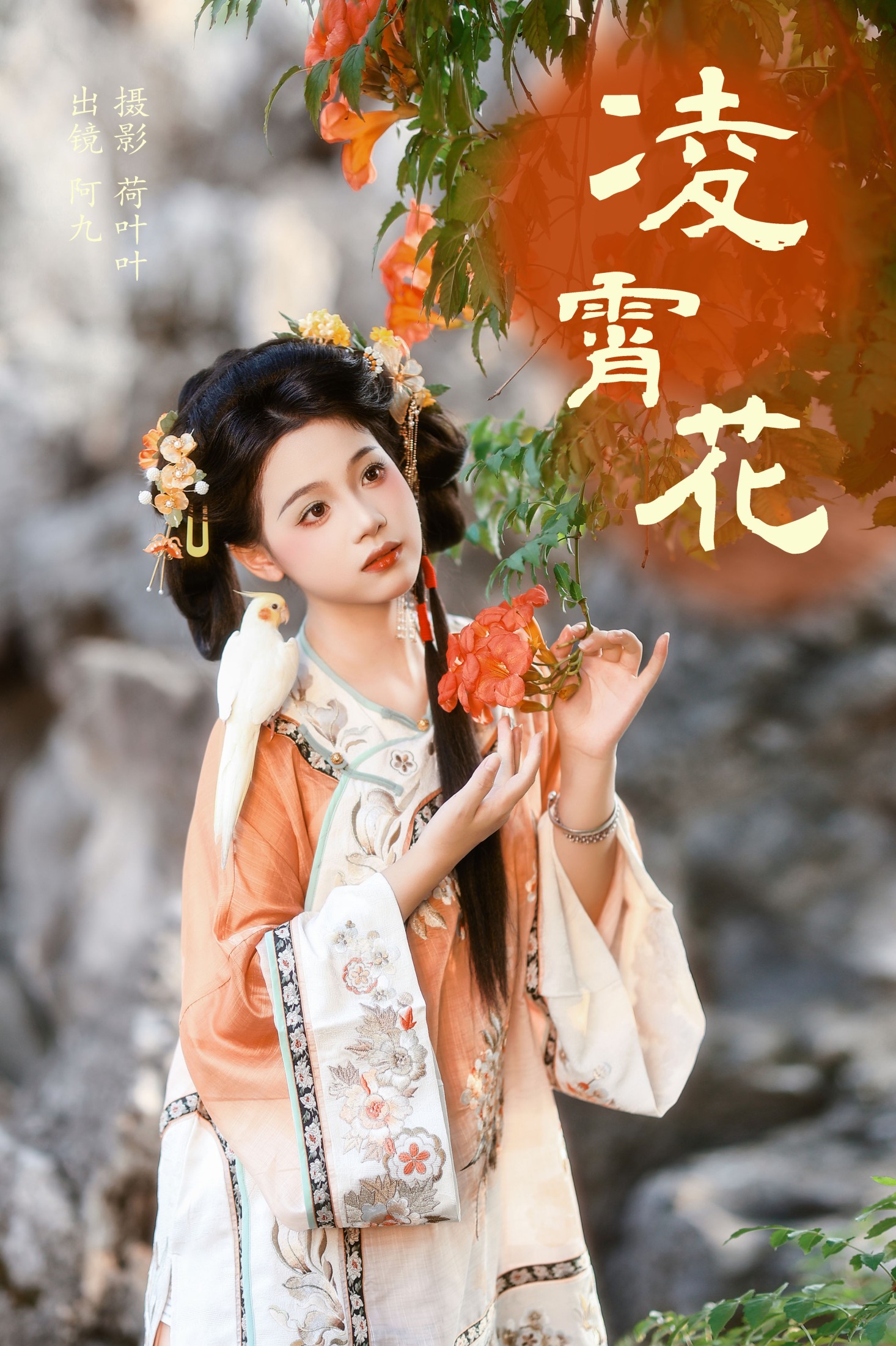 ID8989凌霄花 - 妍画集-妍画集